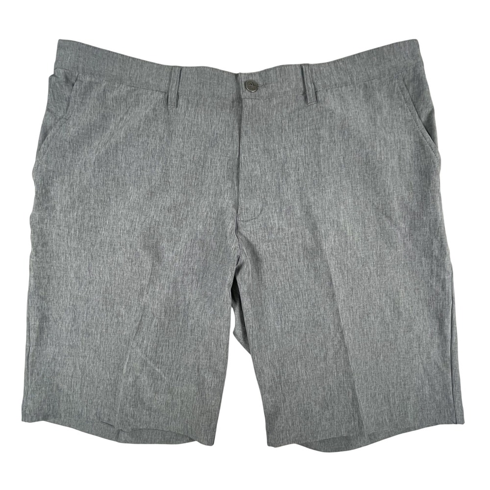 Adidas Golf Shorts Mens 40 Grey Ultimate364 Heathered Stretch Performance NWOT